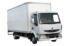 7.5 Tonne Box Truck with Tail Lift hire vehicle