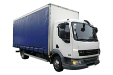 7.5 Tonne Curtain Side Truck hire vehicle